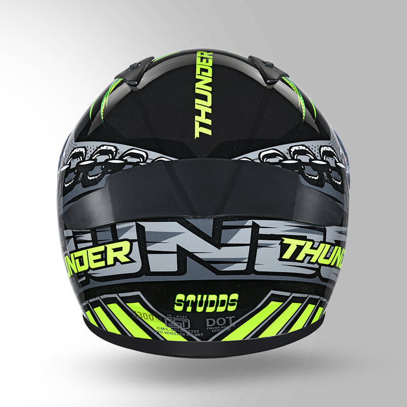 THUNDER COMMUNICATION READY D5 DECOR BLACK & YELLOW WITH BATTERY