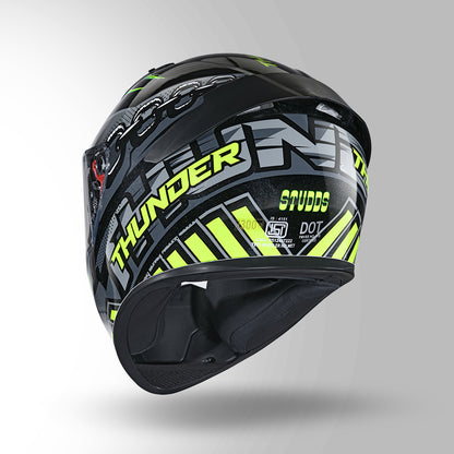 THUNDER COMMUNICATION READY D5 DECOR BLACK & YELLOW WITH BATTERY