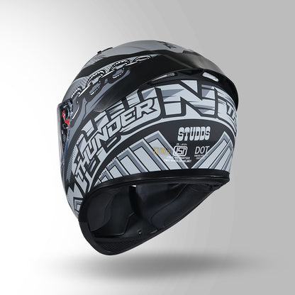 THUNDER COMMUNICATION READY D5 DECOR MATT BLACK & GREY WITH BATTERY