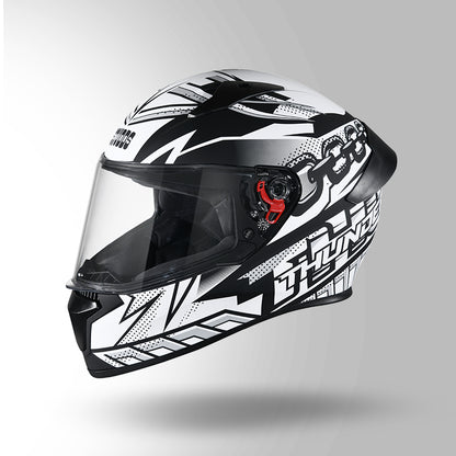 THUNDER COMMUNICATION READY D5 DECOR MATT BLACK & WHITE WITH BATTERY