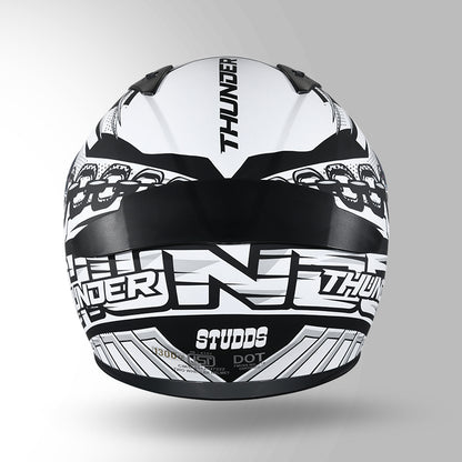THUNDER COMMUNICATION READY D5 DECOR MATT BLACK & WHITE WITH BATTERY
