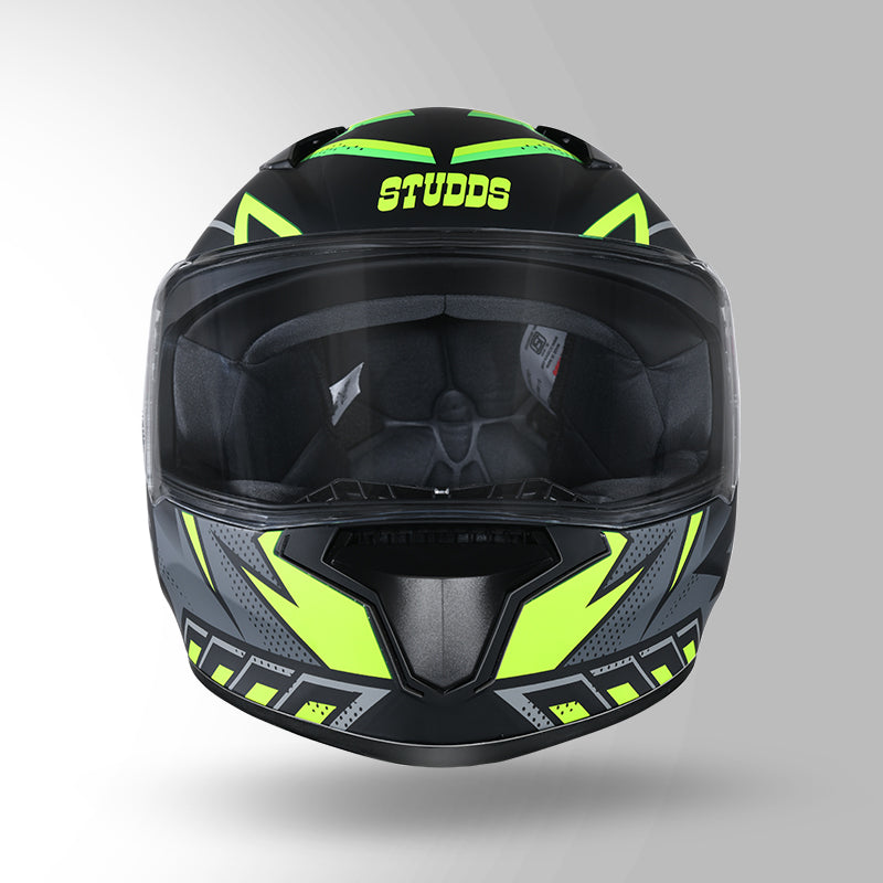 THUNDER COMMUNICATION READY D5 DECOR MATT BLACK & YELLOW WITH BATTERY