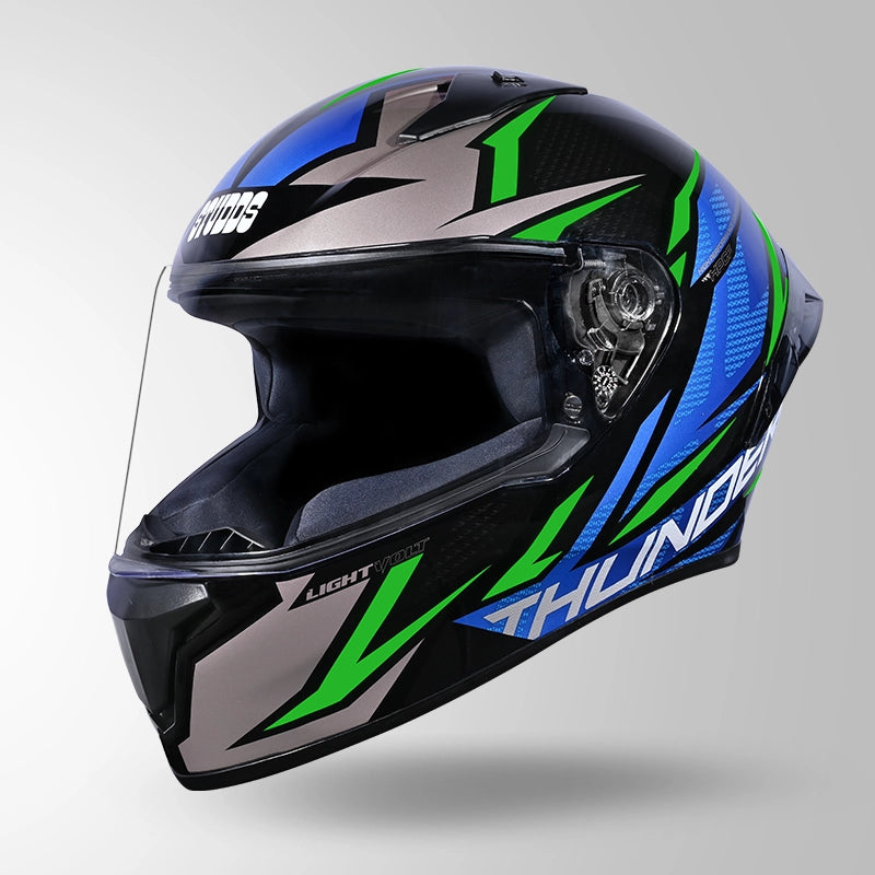 THUNDER D1 LIGHTVOLT DECOR BLACK / GREEN & BLUE