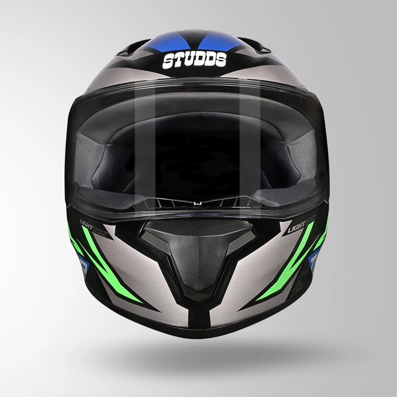 THUNDER D1 LIGHTVOLT DECOR BLACK / GREEN & BLUE