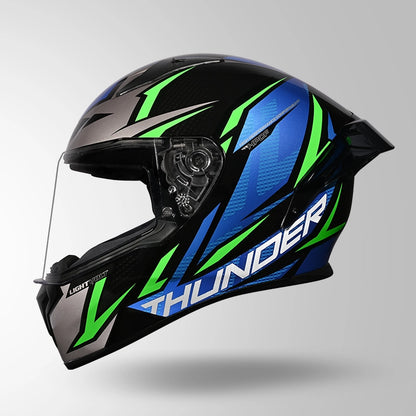 THUNDER D1 LIGHTVOLT DECOR BLACK / GREEN & BLUE