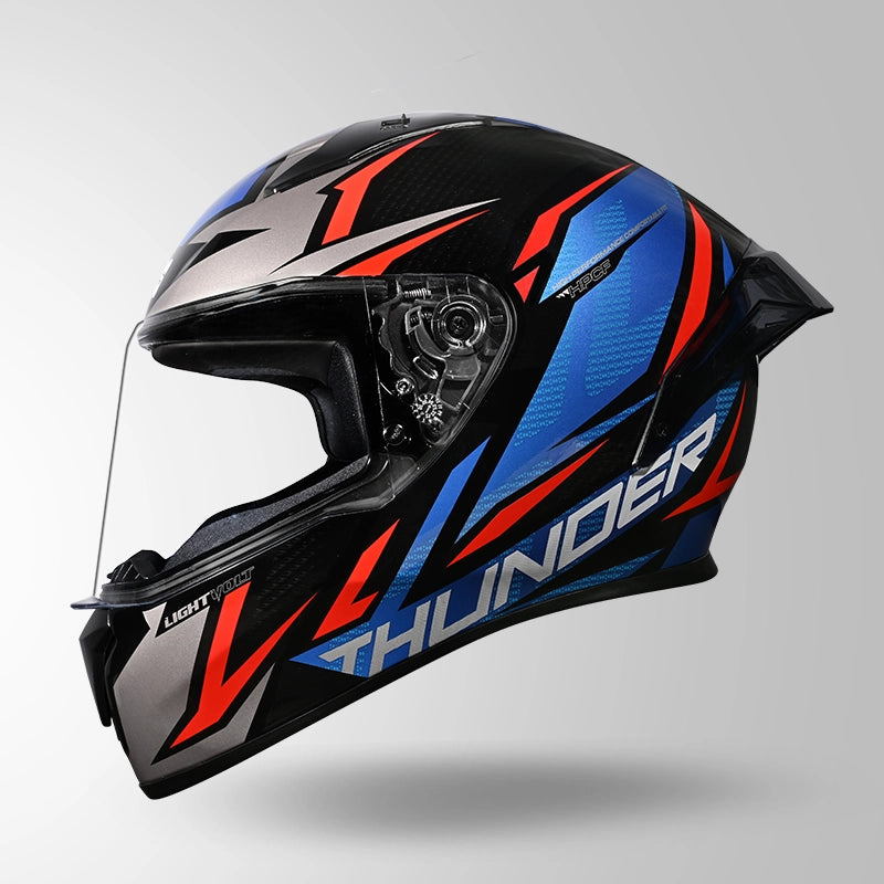 THUNDER D1 LIGHTVOLT DECOR BLACK / RED & BLUE