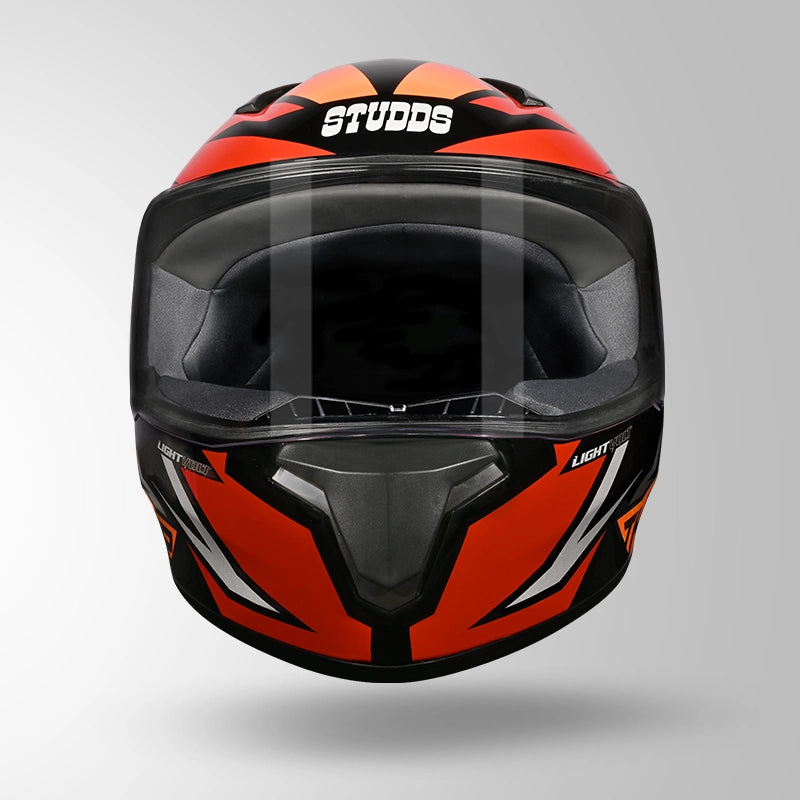 THUNDER D1 LIGHTVOLT DECOR BLACK / RED & ORANGE