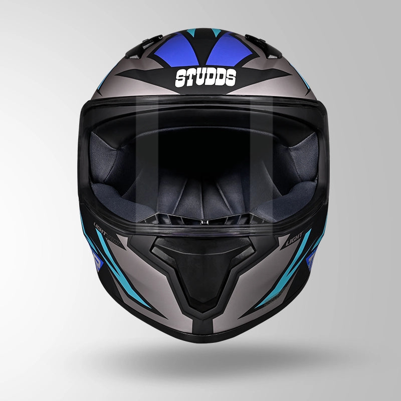 THUNDER D1 LIGHTVOLT DECOR MATT BLACK & BLUE
