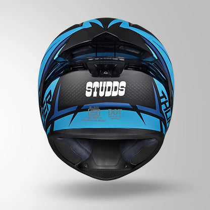 THUNDER D1 LIGHTVOLT DECOR MATT BLACK / GREY & BLUE
