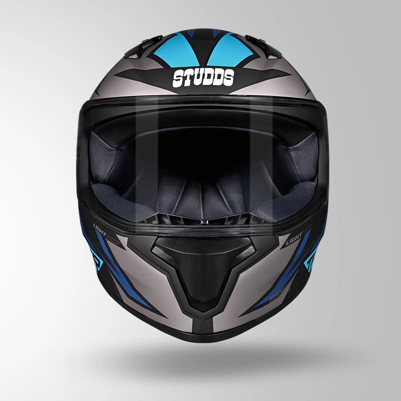 THUNDER D1 LIGHTVOLT DECOR MATT BLACK / GREY & BLUE
