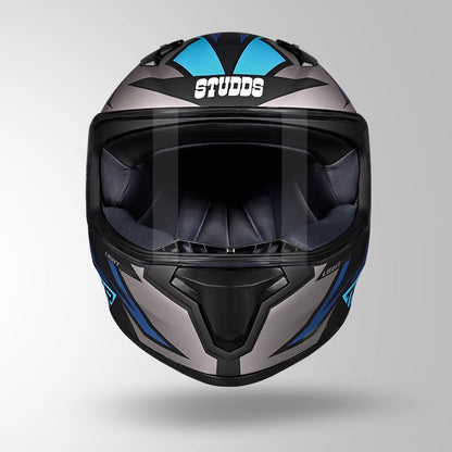 THUNDER D1 LIGHTVOLT DECOR MATT BLACK / GREY & BLUE
