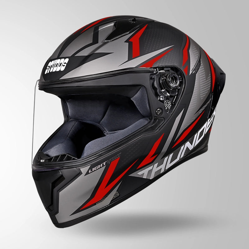 THUNDER D1 LIGHTVOLT DECOR MATT BLACK / GREY & ORANGE