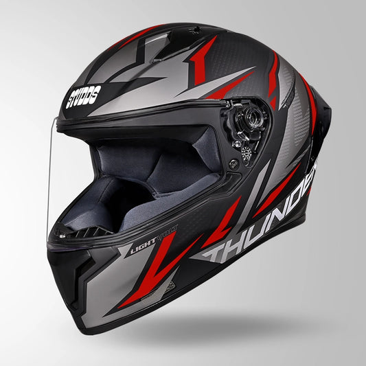 THUNDER D1 LIGHTVOLT DECOR MATT BLACK / GREY & ORANGE
