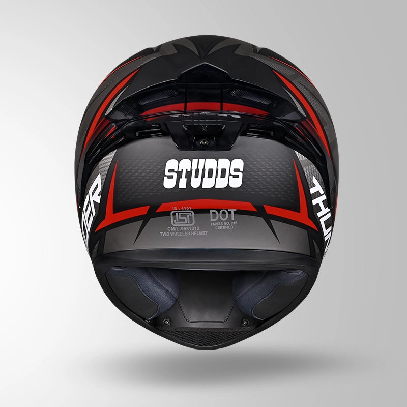 THUNDER D1 LIGHTVOLT DECOR MATT BLACK / GREY & ORANGE