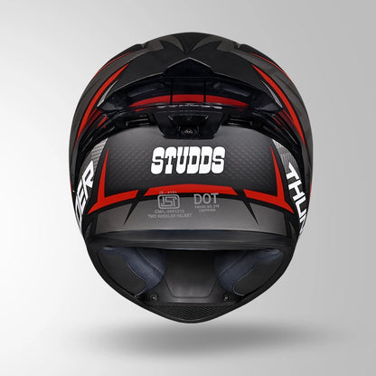 THUNDER D1 LIGHTVOLT DECOR MATT BLACK / GREY & ORANGE
