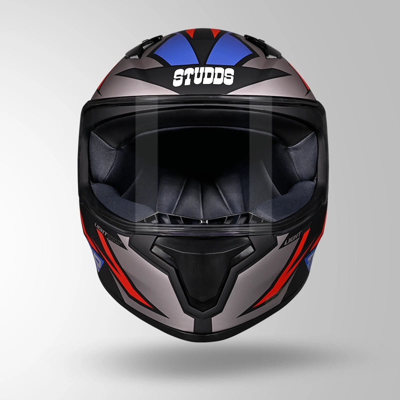 THUNDER D1 LIGHTVOLT DECOR MATT BLACK / RED & BLUE