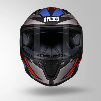 THUNDER D1 LIGHTVOLT DECOR MATT BLACK / RED & BLUE