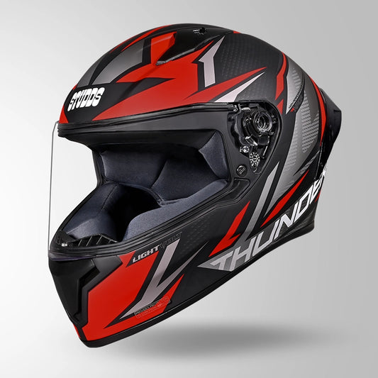 THUNDER D1 LIGHTVOLT DECOR MATT BLACK / RED & GREY
