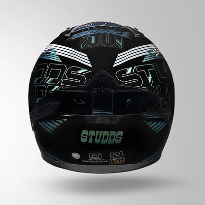 THUNDER D11 CHAMELEON DECOR BLACK AND BLUE
