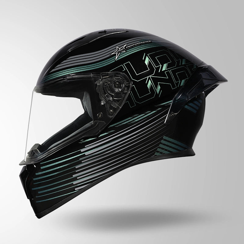 THUNDER D11 CHAMELEON DECOR BLACK AND BLUE