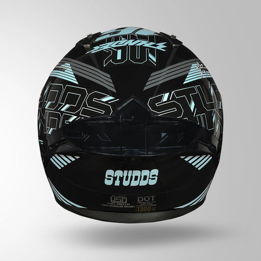 THUNDER D11 DECOR BLACK & BLUE WITH SPOILER