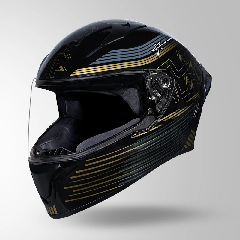 THUNDER D11 DECOR BLACK & GOLDEN WITH SPOILER