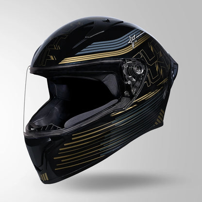 THUNDER D11 DECOR BLACK & GOLDEN WITH SPOILER