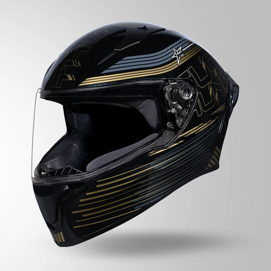 THUNDER D11 DECOR BLACK & GOLDEN WITH SPOILER