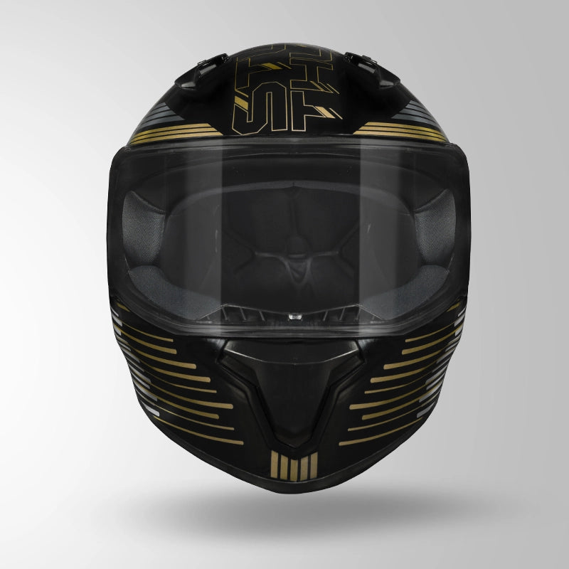 THUNDER D11 DECOR BLACK & GOLDEN WITH SPOILER