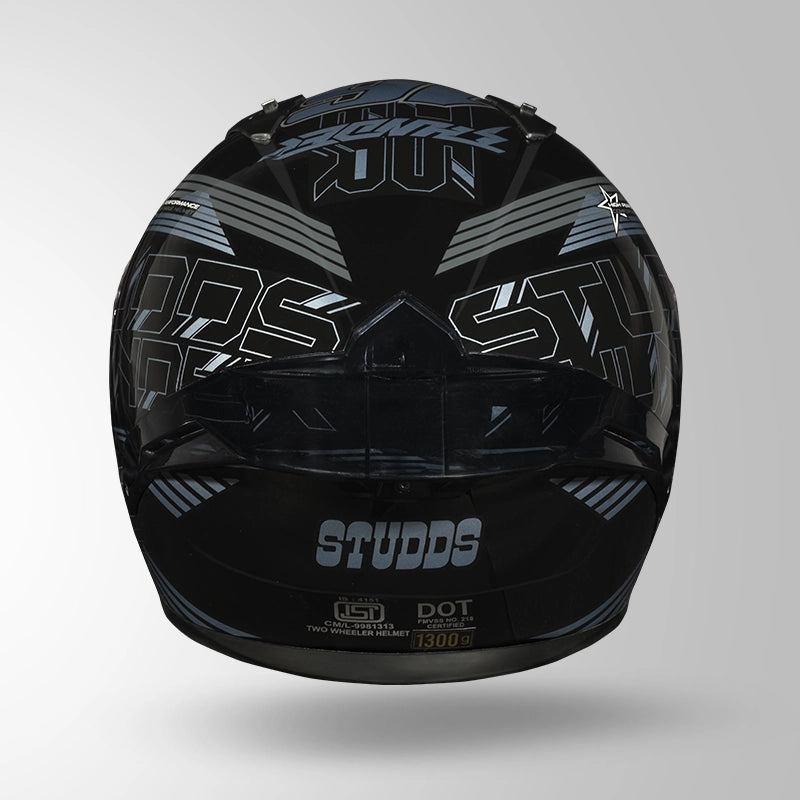 THUNDER D11 DECOR BLACK & LIVID GREY WITH SPOILER