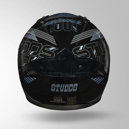THUNDER D11 DECOR BLACK & LIVID GREY WITH SPOILER