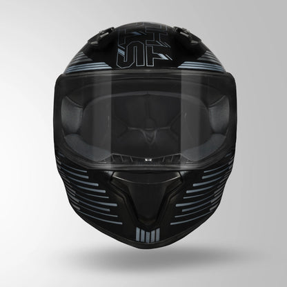 THUNDER D11 DECOR BLACK & LIVID GREY WITH SPOILER