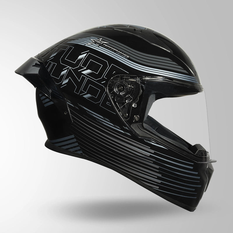THUNDER D11 DECOR BLACK & LIVID GREY WITH SPOILER