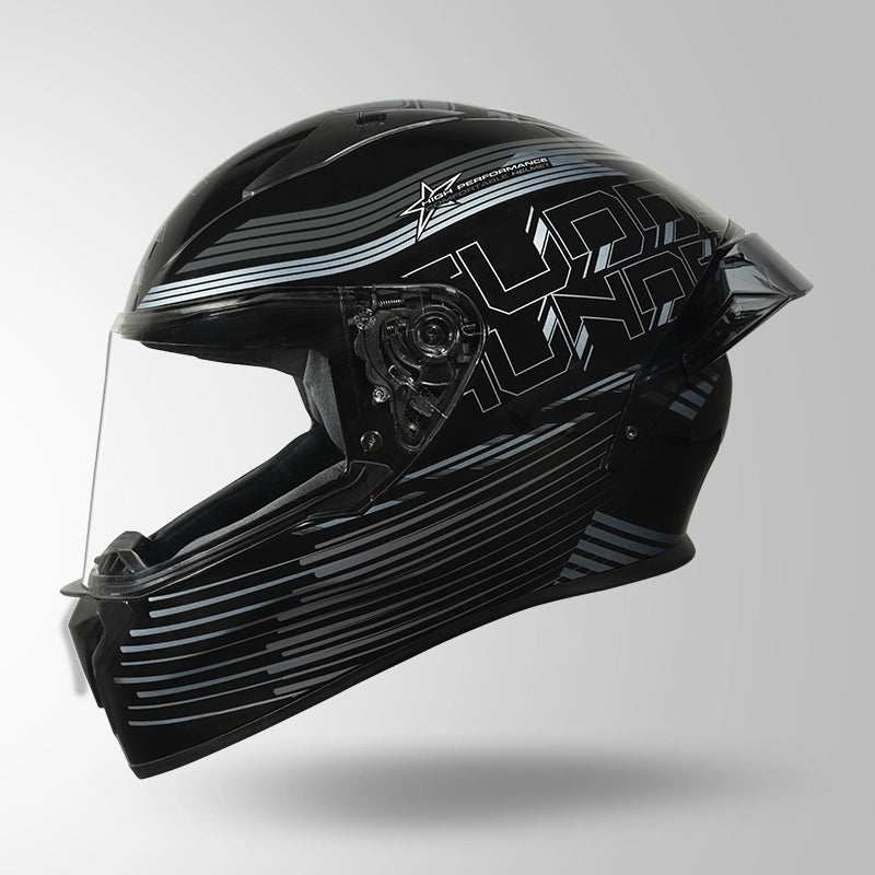 THUNDER D11 DECOR BLACK & LIVID GREY WITH SPOILER