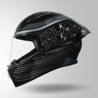 THUNDER D11 DECOR BLACK & LIVID GREY WITH SPOILER