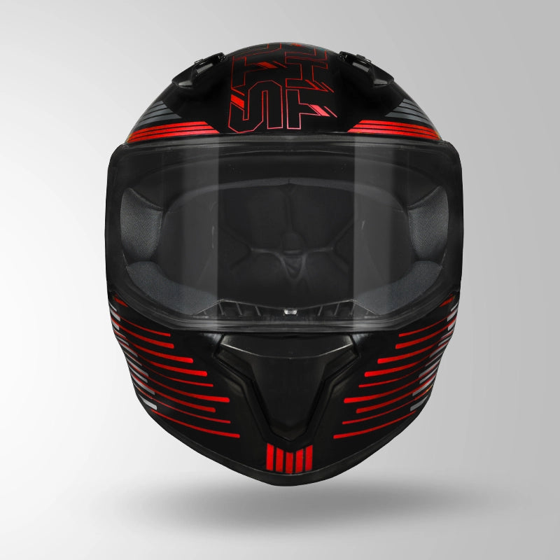 THUNDER D11 DECOR BLACK & RED WITH SPOILER