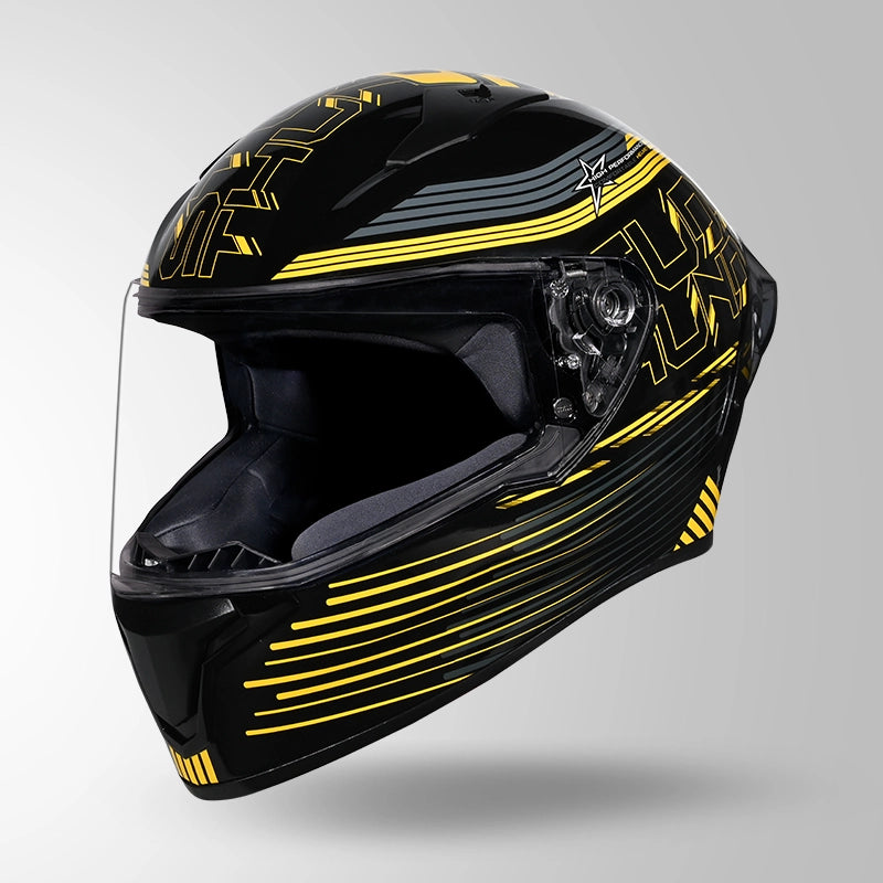 THUNDER D11 DECOR BLACK & YELLOW WITH SPOILER