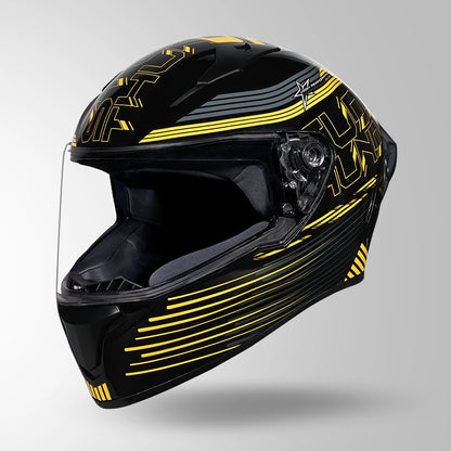THUNDER D11 DECOR BLACK & YELLOW WITH SPOILER