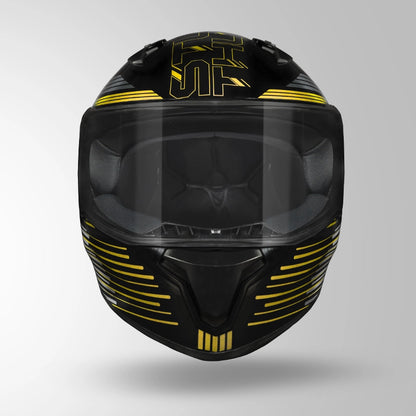 THUNDER D11 DECOR BLACK & YELLOW WITH SPOILER