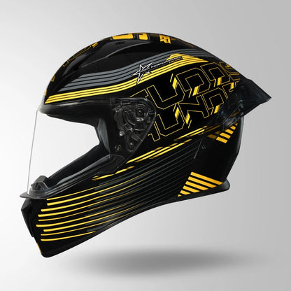 THUNDER D11 DECOR BLACK & YELLOW WITH SPOILER