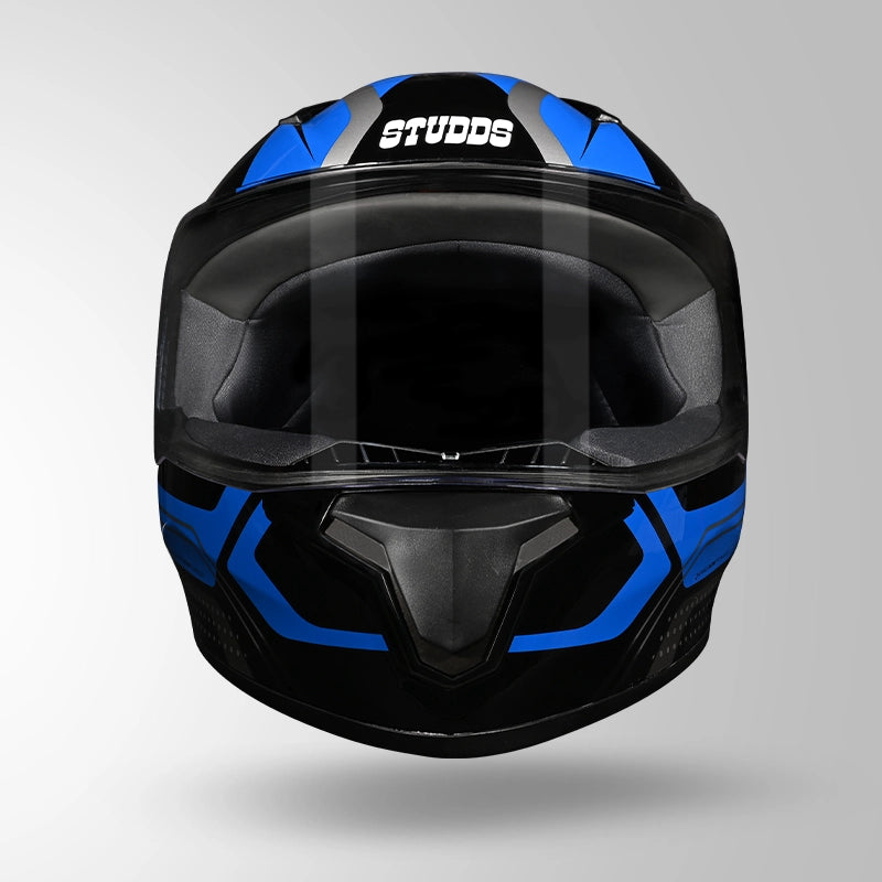 THUNDER D2 DRAKEN DECOR BLACK & BLUE WITH SPOILER