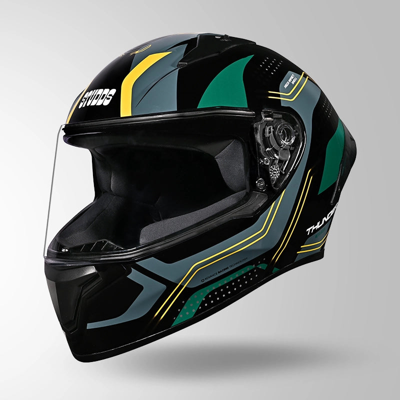 THUNDER D2 DRAKEN DECOR BLACK & GREEN WITH SPOILER