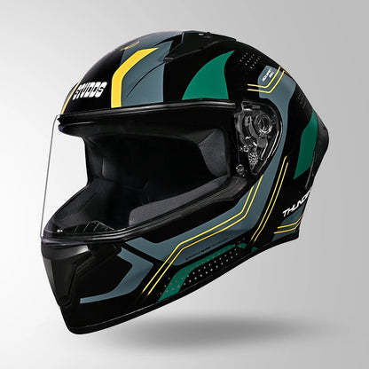 THUNDER D2 DRAKEN DECOR BLACK & GREEN WITH SPOILER