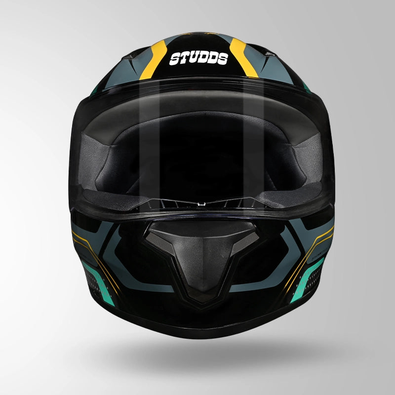 THUNDER D2 DRAKEN DECOR BLACK & GREEN WITH SPOILER