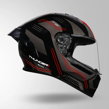 THUNDER D2 DRAKEN DECOR BLACK & GREY WITH SPOILER