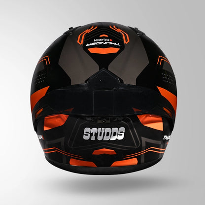 THUNDER D2 DRAKEN DECOR BLACK & ORANGE WITH SPOILER