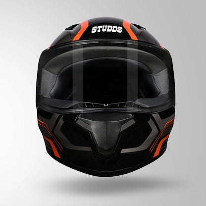 THUNDER D2 DRAKEN DECOR BLACK & ORANGE WITH SPOILER