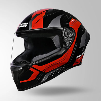 THUNDER D2 DRAKEN DECOR BLACK & RED WITH SPOILER