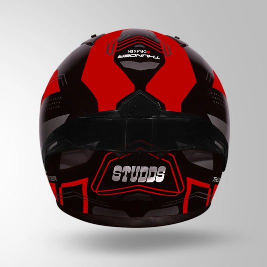 THUNDER D2 DRAKEN DECOR BLACK & RED WITH SPOILER