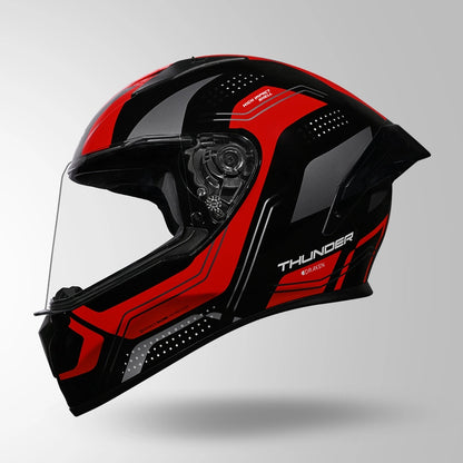 THUNDER D2 DRAKEN DECOR BLACK & RED WITH SPOILER